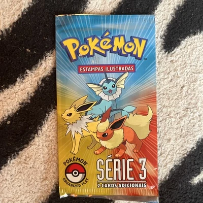 Pokémon POP Series 3 Booster Portuguese Brazilian Version Sealed Rare - Image 1 of 2