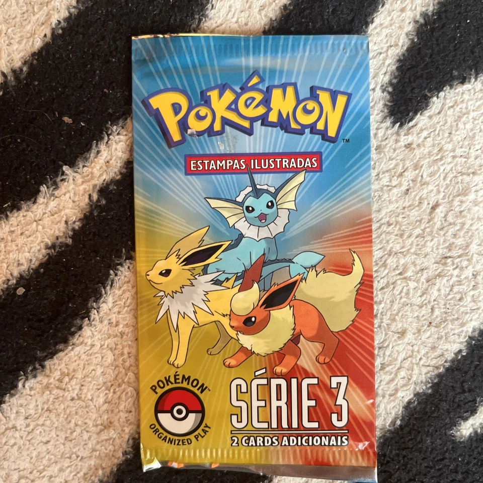 Pokémon POP Series 3 Booster Portuguese Brazilian Version Sealed Rare - Image 1 of 2