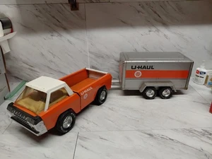 Vintage Nylint Truck & Duel Axle Trailer,nice Vintage Uhaul  - Picture 1 of 10