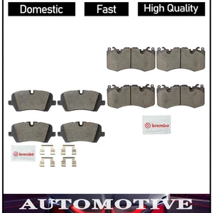 Front & Rear Brembo Ceramic Brake Pads Set Set For 2014-2017 Range Rover Sport - Picture 1 of 3