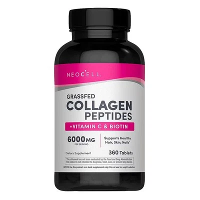 NeoCell Super Collagen + Vitamin C and Biotin Tablets, 360 ct. - Image 1 of 4