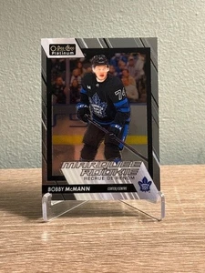 2023-24 Upper Deck O-Pee-Chee Platinum Marquee Rookie Bobby McMann #255 Toronto - Picture 1 of 2