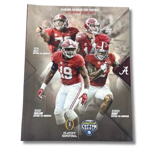 2015 Alabama Cotton Bowl Media Guide Derrick Henry Heisman Kirby Smart Kiffin - Picture 1 of 11