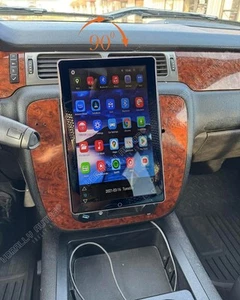 10.1" For Chevy 2007-2014 Tahoe Suburban Rotated CarPlay Android 15 Radio Stereo - Picture 1 of 24