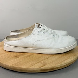 Zapatilla deportiva sin cordones Spenco ortopédica blanca de lona Santa Rosa para mujer talla 10B - Imagen 1 de 10