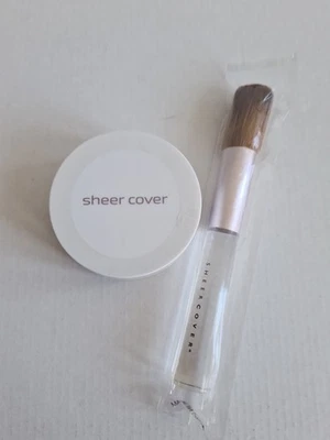 Sheer Cover Perfect Shade Mineral Foundation MEDIUM 4g With Brush New Sealed  - Image 1 of 4