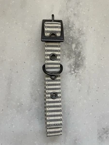 stivali e collare cane barkley grigio e bianco a righe nuovi senza etichette S/M (?) - Foto 1 di 4