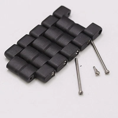 LUMINOX 5 Link 3500-1GBG H-3 Men's Watch Parts Black Color 24mm used from Japan - Image 1 of 3