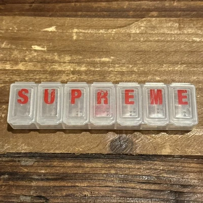 Organizador Pastillero Supreme Weekday Lanzado SS15 Raro  Foto 1 de 3