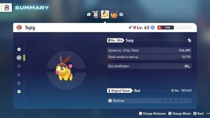 🔥Alpha Tepig SHINY OR NON SHINY 🌟 6IV🔥Für Pokemon Legenden ZA 🌟Legends Z-A - Bild 1 von 1