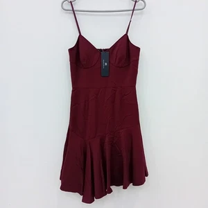Banana Republic Monogram Dress Size 6 Womens Purple New with Tags FLT19-TT - Picture 1 of 6