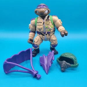 Modellino TMNT Mutant Military-Pro Pilot Don Ninja Turtles 1991 vintage - Foto 1 di 4