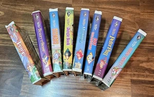 📼 Disney Black Diamond VHS Lot of 8 Many Classics in this Bundle - Picture 1 of 9
