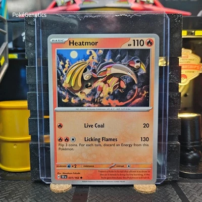 Heatmor Temporal Forces Pokémon TCG 031/162 Scarlet & Violet SV05 Common - Image 1 of 4