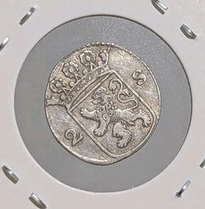 Data RARA! Moneta Olanda Argento 1725 Olanda Olanda VOC 2 Stuiver_Z151 - Foto 1 di 6