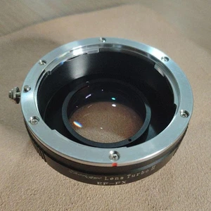 Chuichi Lens Turbo II EF to Fujifilm FX Mount Adapter Metal Optical Glass - Picture 1 of 5
