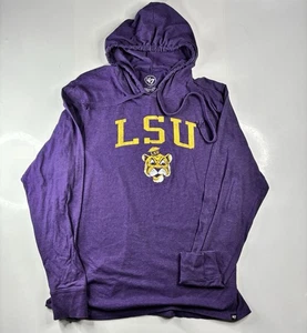 47 Brand LSU Tigers Sailor Mike Long Sleeve Hoodie Size L Large NCAA Football - Picture 1 of 6