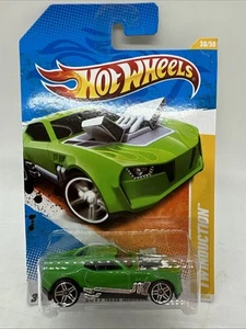 Hot Wheels 2011 New Models 38/50 Green Twinduction Toy Car 38/244 - Picture 1 of 10