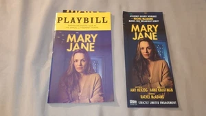 Mary Jane Playbill May 2024 Broadway Play Rachel McAdams Flyer Samuel J Friedman - Picture 1 of 2
