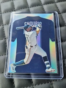 2025 Panini Crusade Jackson Chourio #18 SP Numbers Silver Prizm Brewers - Picture 1 of 2