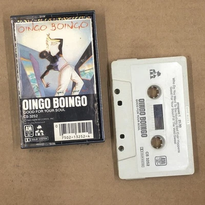 OINGO BOINGO Cassette Tape 80s New Wave GOOD FOR YOUR SOUL DANNY ELFMAN - Image 1 of 4
