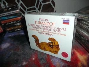 Giacomo Puccini: Turandot - Zubin Mehta (CD, 1990, 2 Disc, London) New Sealed - Bild 1 von 4