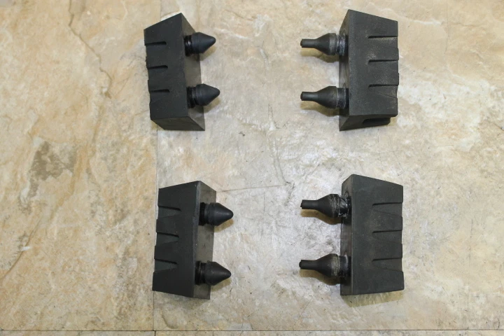 2008 2009 SUZUKI KATANA 650 GSX650F OEM GAS TANK FUEL CELL BRACKET BUSHINGS - Image 1 of 1