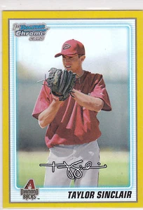 Taylor Sinclair Arizona 2010 Bowman Gold Refractor - Picture 1 of 1