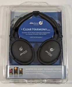 Auriculares plegables con cancelación de ruido Able Planet NC200 con audio LINX - 3,5 mm - Nuevos - Imagen 1 de 4