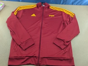 Adidas Spain 2022 World Cup Track Jacket Mens Size L Red Qatar Football - Picture 1 of 14