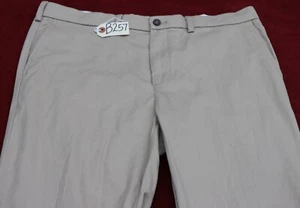 GEORGE FLAT FRONT KHAKI Pants For Men SIZE -W38 X L32. TAG NO. B257 - Picture 1 of 7