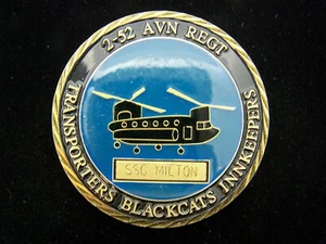 2nd Battalion 52nd Aviation Regiment Challenge Coin - Bild 1 von 2