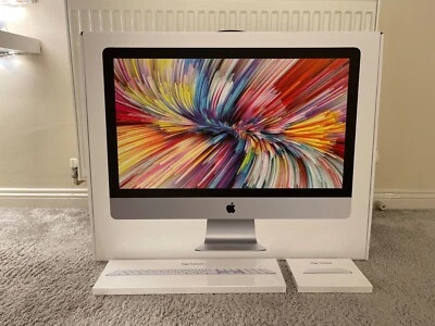 Apple iMac 27 Inch 3.8GHz 8 Core i7 128GB Ram 512GB AMD 5500XT 8GB - IMMACULATE - Image 1 of 4