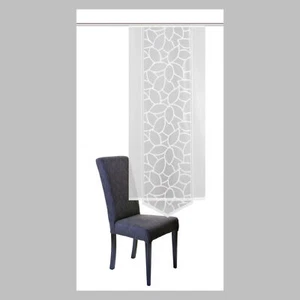 BLÄTTER Flächenvorhang Schiebegardine Schiebevorhang transparent Jacquard - Bild 1 von 9