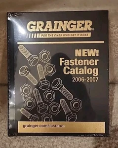 Grainger Leather Bound Fastener Catalog 2006-2007 - Picture 1 of 1