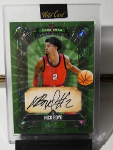Nick Boyd 2024 Wild Card 5 Card Draw #'d 3/3 Auto Autograph - Bild 1 von 2