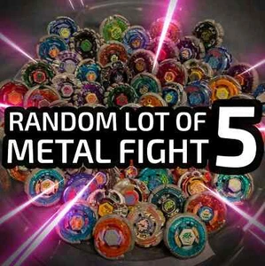 Beyblade Metal Fight SET BESTEHEND AUS 5 authentischen zufälligen Takara Tomy (BESCHREIBUNG LESEN) - Bild 1 von 4