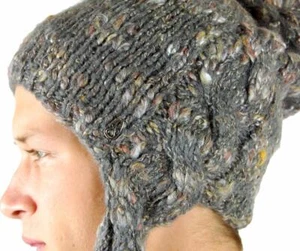 New Nixon Unisex Hampton Beanie With Pom - Picture 1 of 6