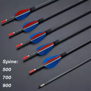 6/12x 31" Carbon Arrows ID4.2mm Spine 500-1200 Hunting Competition Practice - Picture 1 of 14