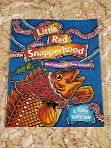 Little Red Snapperhood A Fishy Fairy Tale  Neal Gilbertsen & Evon Zerbetz Signed - Picture 1 of 4