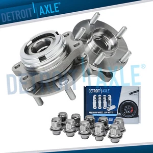 Bujes de rodamiento de rueda delantera con kit de 10 birlos para rueda para Altima QX60 Quest Murano - Imagen 1 de 7