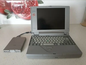 Vintage, rare Laptop - Toshiba T2150CDS, selten 1. Laptop mit CD internen CD LW - Bild 1 von 11