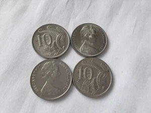 1 x 1980 10 cent Australian 10c Lightly Circulated - Picture 1 of 1