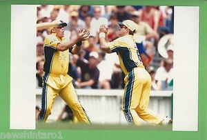 #T54. CRICKET PHOTO - MARK WAUGH - Picture 1 of 1