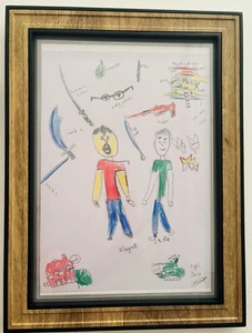 Magnet and Steel A3 Print-Max and Paddy - Picture 1 of 1