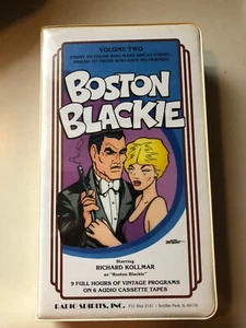 Boston Blackie Volume Two Vintage 6 Cassette Box Set in Case - Picture 1 of 3
