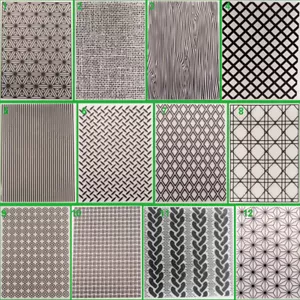 Grid Net Frame Plastic Embossing Folders Dies Stencil Template Art Flower Grain - Picture 1 of 67