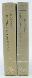 A.T.S. Ramsay's Oceanic Micropalaeontology 2 Volumes 1977 Scarce Fossil Studies - Picture 1 of 15