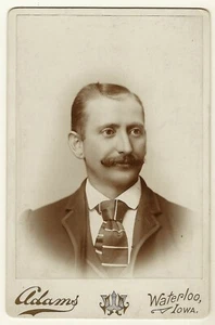 PORTRAIT OF UNCLE DICK : WATERLOO, IOWA - Picture 1 of 2