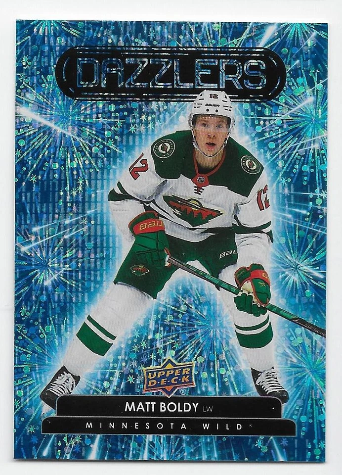 22/23 UPPER DECK SERIES 1 DAZZLERS BLUE Hockey (#DZ1-DZ50) U-Pick From List - Image 1 of 1